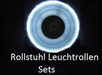 Rollstuhl Leuchtrollen Sets